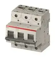 2CCS863001R0164: Thermal Magnetic Circuit Breaker, MCB, 3P, 50 kA, 240 V/415 V, 16 A