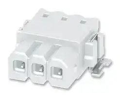 1820796: Terminal Block, Socket, 2.5 mm, 3 Ways, 6 A, 250 V, SMD Right Angle