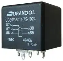 DG85B-8011-75-1024: AUTOMOTIVE RELAY, SPDT, 24VDC, 60A
