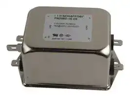 FN2060-1-06: Power Line Filter, Chassis, General Purpose, 250 VAC, 1 A, Single Phase, 2 Stage, Chassis Mount