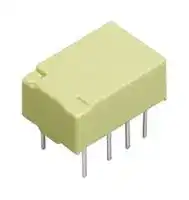 AGQ20006: Signal Relay, 6 VDC, DPDT, 2 A, GQ Series, Through Hole, Non Latching
