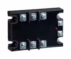 A53TP50DH: Solid State Relay, w/ Thermal Pad, 3PST-NO, 50 A, 530 VAC, Panel Mount, Screw, Zero Crossing