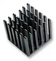 374124B00032G: Heat Sink, Square, PCB, For Ball Grid Arrays, 23.4 °C/W, BGA, 23 mm, 18 mm, 23 mm