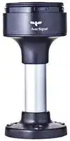 900582900: Tube Base, Aluminium, Plastic Foot, 100mm, Auer Signal Eco-Modul 70 Series Signal Towers