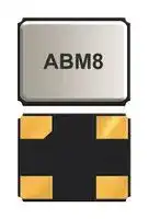 ABM8-24.000MHZ-B2-T: Crystal, ABM8 Series, 24 MHz, 20 ppm, 50 ppm, 18 pF