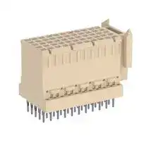 114025-E: Connector, ERmet Series, 55 Contacts, 2 mm, Receptacle, Press Fit, 5 Rows