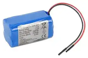 2447-3036: Rechargeable Battery, 14.8 V, Lithium Ion, 2.6 Ah, Wire Leads, 1