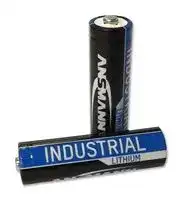 1502-0005.: Battery, 1.5 V, AA, Lithium Iron Disulphide, 3 Ah, Raised Positive and Flat Negative, 10