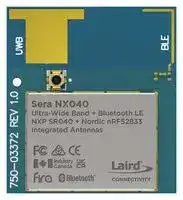 453-00175C: Bluetooth Module, BLE 5.4, 6.8 Mbps, -92 dBm, 1.8 to 3.8 V, -40 °C to 85 °C, Sera NX040 Series