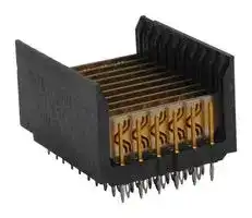 76134-9001: Connector, VHDM H 76134, 80 Contacts, Header, Press Fit, 8 Rows