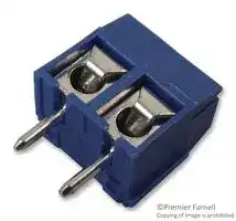 MC24356: Wire-To-Board Terminal Block, 5 mm, 2 Ways, 24 AWG, 16 AWG, Screw