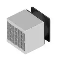 LA 17 100 24: Fan / Force Cooled Heat Sink, 24VDC, 0.053 K/W, 120 mm, 122 mm, 100 mm, 237 m³/h, 57 dBA