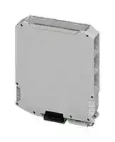2713942: End Clamp, DIN Rail Connector, Grey, Polyamide