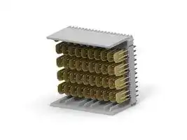6469074-1: Connector, Z-PACK HM-Zd, 80 Contacts, 2.5 mm, Header, Press Fit, 8 Rows