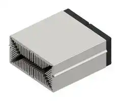 LAM 5 D K 100 12: Fan / Force Cooled Heat Sink, 12VDC, 0.3 K/W, 50 mm, 100.5 mm, 100 mm, 14.3 m³/h, 27 dBA