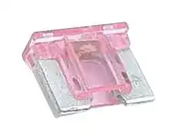 MP012572: Fuse, Automotive, Pink, 4 A, 32 V, 11mm x 3.8mm x 9mm, MP Auto Blade Low Profile Series