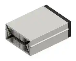 LAM 5 D K 125 12: Fan / Force Cooled Heat Sink, 12VDC, 0.3 K/W, 50 mm, 100.5 mm, 125 mm, 14.3 m³/h, 27 dBA