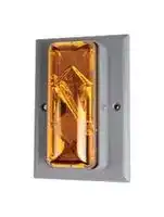 89STRA-AQ: BEACON, XENON STROBE, AMBER, 24V