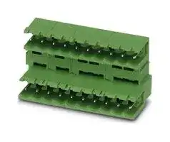1762046: Terminal Block, 2Row, Header, 5 mm, 2 Ways, 10 A, 320 V, Through Hole Right Angle