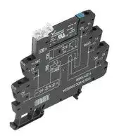 1127170000: SSR RELAY, SPST, 2A, 3V-33VDC, DIN RAIL