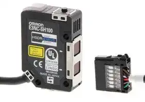 E3NC-SH100 2M: Sensor, Laser Photo, 100 mm, Distance Settable, 10 VDC to 30 VDC