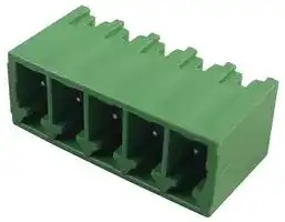 691321100005: Terminal Block, Header, 3.5 mm, 5 Ways, 10 A, 300 V, Through Hole Vertical