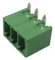 691322110003: Terminal Block, Header, 3.5 mm, 3 Ways, 10 A, 300 V, Through Hole Right Angle