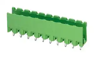 1753437: Terminal Block, Header, 5 mm, 2 Ways, 12 A, 320 V, Through Hole Vertical