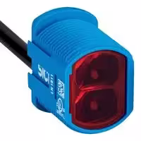 ZLD18-9AB1G2: Photo Sensor, 7.8m, Push Pull, NPN/PNP, Retroreflective, 10 to 30VDC, Cable, Z18 Simple Sense Series