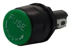 MC002803: Fuseholder, Panel Mount, 250V, 10A, 5 x 20mm, Solder, Push Cap