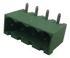 CTB9350/4A: Terminal Block, Header, Plug, 5 mm, 4 Ways, 20 A, 320 V, Through Hole Right Angle