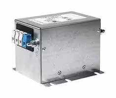3-128-414: Power Line Filter, Industrial, 520 VAC, 50 A, Three Phase, 2 Stage, Chassis Mount