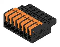 2741610000: Pluggable Terminal Block, 5 mm, 7 Ways, 2.5 mm², Snap In