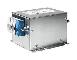 3-128-415: Power Line Filter, Industrial, 520 VAC, 64 A, Three Phase, 2 Stage, Chassis Mount
