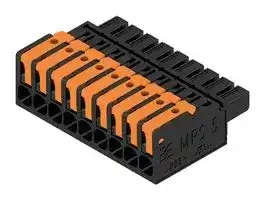 2741630000: Pluggable Terminal Block, 5 mm, 9 Ways, 2.5 mm², Snap In