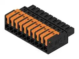 2741640000: Pluggable Terminal Block, 5 mm, 10 Ways, 2.5 mm², Snap In