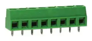CTB0508/8: Standard Terminal Block, Wire to Board, CTB0508, 8 Contacts, 5.08 mm, Terminal Block, PCB