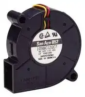 109BC12GC7-1: Fan Blower, Centrifugal, 12 VDC, DC, 52 mm, 15 mm, 4.4 CFM