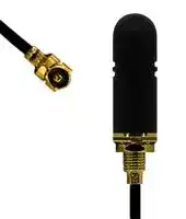 TANGO30/0.1M/IPEX/S/S/35: Stubby Antenna, 2.4GHz to 2.5GHz, 2 VSWR, 0dBi Gain, 50ohm, Vertical Polarisation, Panel