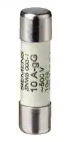 3NW6000-1: Fuse, Cartridge, Cylindrical, 0.5 A, 500 V, 10 mm x 38 mm