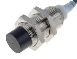 E2A-M18KN16-WP-C1 2M: Inductive Proximity Sensor, Cylindrical, E2A Series, M18, 16 mm, NPN-NO, 12 V to 24 V, Pre-wired