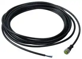 96069305: Cable, Signal Indicator, M12 Socket, 5 Pole, 22 AWG, 15 mm x 5 m, Kompakt 37 Series Signal Tower