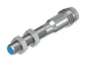 SIEN-M5B-PS-S-L: Inductive Proximity Sensor, 0.8 mm, M5 x 0.5, PNP, 10 V to 30 V, NO, Plug, SIEN Series