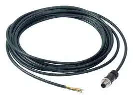 96086001: Cable, Signal Indicator, M12 Plug, 8 Pole, 22 AWG, 6 mm x 5 m, KombiSIGN 71 Series Signal Tower