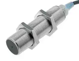 E2A-M18LS08-WP-B1 2M: Inductive Proximity Sensor, Cylindrical, E2A Series, M18, 8 mm, PNP-NO, 12 V to 24 V, Pre-wired