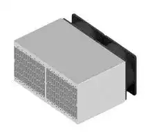 LA 18 150 24: Fan / Force Cooled Heat Sink, 24VDC, 0.25 K/W, 120 mm, 243 mm, 150 mm, 237 m³/h, 57 dBA