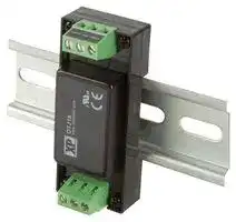 DTJ1524S05-D: Isolated DIN Rail Mount DC/DC Converter, ITE, 4:1, 15 W, 1 Output, 5 V, 3 A
