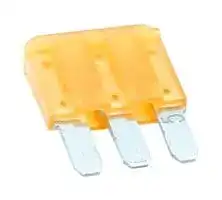 MP012587: Fuse, Automotive, Tan, 5 A, 32 V, 14.3mm x 4.2mm x 10.6mm, MP Auto Blade Micro 3 Series