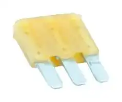 MP012588: Fuse, Automotive, Brown, 7.5 A, 32 V, 14.3mm x 4.2mm x 10.6mm, MP Auto Blade Micro 3 Series