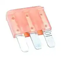 MP012589: Fuse, Automotive, Red, 10 A, 32 V, 14.3mm x 4.2mm x 10.6mm, MP Auto Blade Micro 3 Series